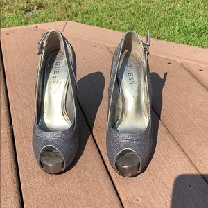 🎉SALE Guess open toe heels